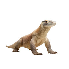 Komodo Dragon Reptile Animal Wildlife isolated on a transparent background