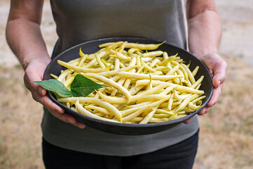 Yellow string beans