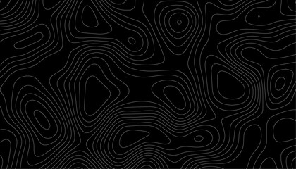 Topographic map background geographic line map with elevation assignments. Abstract line of the topographic map. Topographic map lines, contour background. Geographic abstract grid.