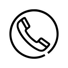 call phone  icon vector