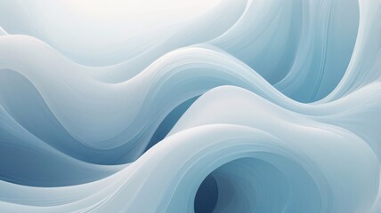 Abstract Artwork Captured in Soft Light Environment