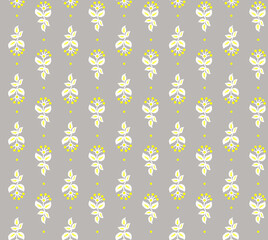 seamless jaipuri block printing design