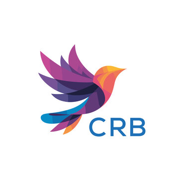 CRB &ldquo;Colorful Abstract Bird Logo Design on White Background &rdquo; CRB Later Logo, &ldquo;Modern Gradient Bird Icon with Typography&rdquo; &ldquo;Abstract Hummingbird Style Logo with Vibrant Colors&rdquo;
