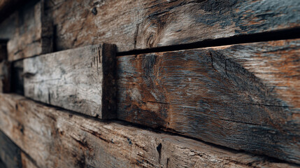 Weathered Gray Wood Planks Texture