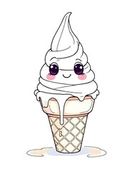 vector ice cream