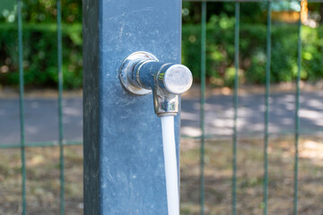 public drinking fountain