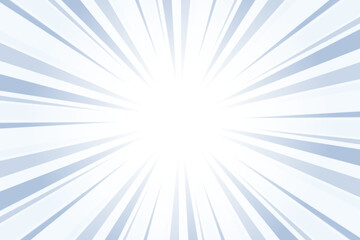 Light Steel Blue Abstract Blue Sunburst Background. Blue background with Glowing Sunburst and Dynamic Light Rays.
