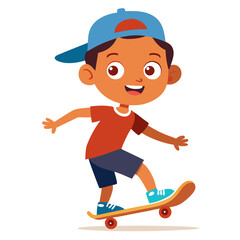 boy with skateboard © Farsy