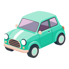 toy car on a white background