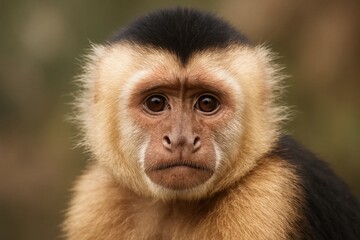 Obraz premium A Monkey's Gaze into the Wild