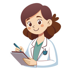 Fototapeta premium doctor with a syringe