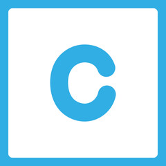 Alphabet shapes Cc