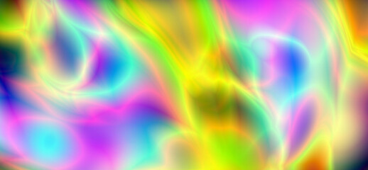 Abstract Vibrant Rainbow Swirl Background:  Fluid, Energetic, and Dreamlike Pastel Hues