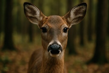 A Deer's Gaze in the Wild