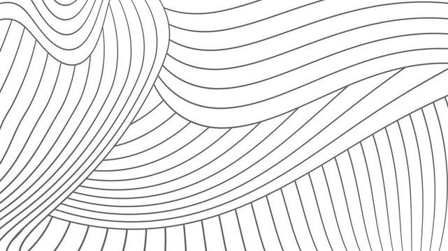 Animated moving background. Moving lines idea for creative design