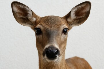 A Deer's Gaze Captivates the Heart