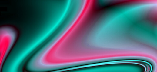 Abstract Teal and Pink Swirling Gradient Background: Modern, Dynamic Design