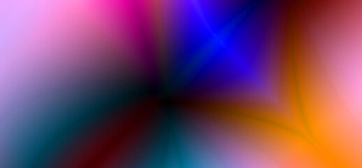 Abstract Vibrant Gradient Background:  Blending Pink, Blue, and Orange Hues for Modern Designs.