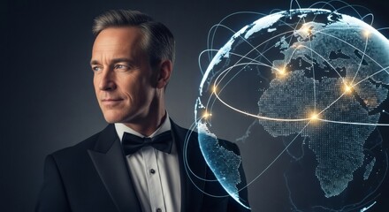 Global Businessman: Visionary Leader in a Connected World