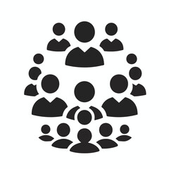 vector image of people symbol icon