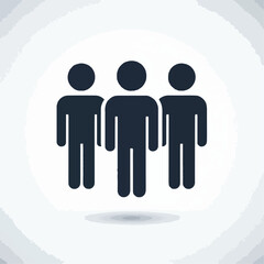 vector image of people symbol icon