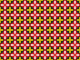 batik ethnic pattern seamless abstract ornament texture fabric fashion asian background print tribal