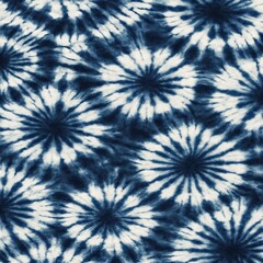 Seamless Print Shibori pattern and tie-dye allover textile Shibori allovers pattern design