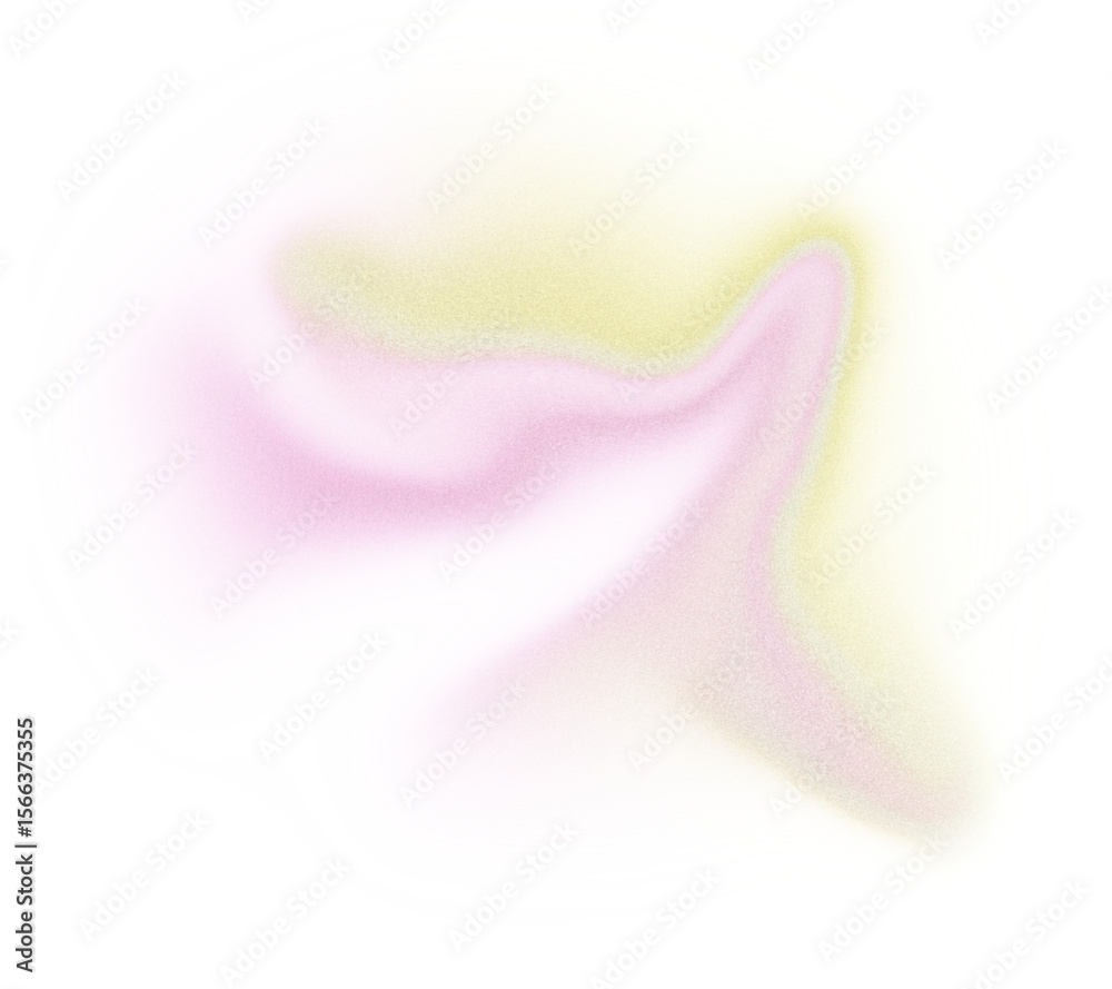 Poster Colorful gradient shape. Blur gradient shape transparent background. PNG shape gradient Shining circle holographic blurred shape colors. Abstract design element