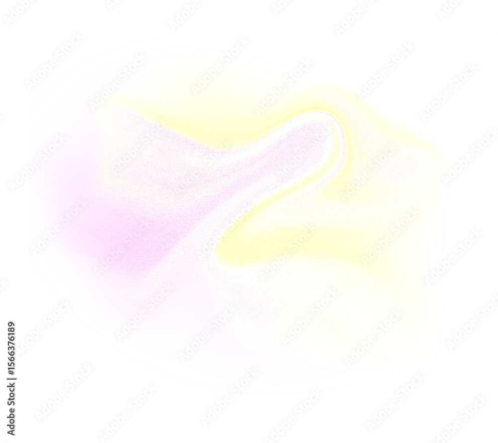 Poster Colorful gradient shape. Blur gradient shape transparent background. PNG shape gradient Shining circle holographic blurred shape colors. Abstract design element