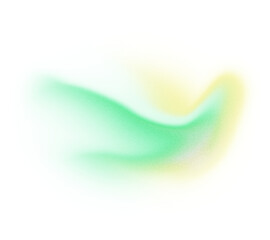 Abstract background, yellow green glowing grainy gradient shape transparent background, banner poster header design, noise texture effect