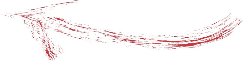 Hand-drawn a red arrow marker png