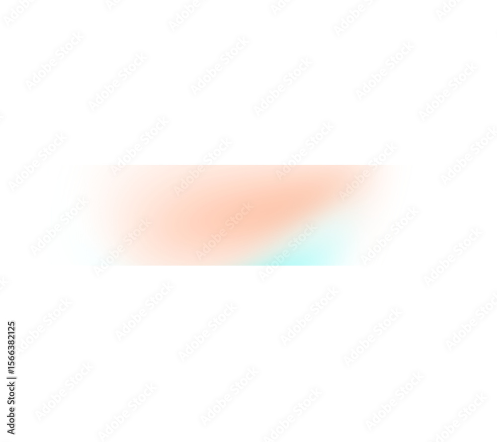 Poster Blue red white color grainy gradient shape transparent background. Abstract color gradient blur on transparent background. Vibrant grungy, noise texture effect