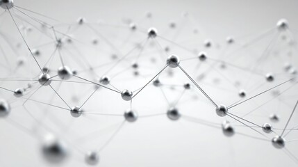 "Global Connection: Network and Internet Communication Concept on White Background"

