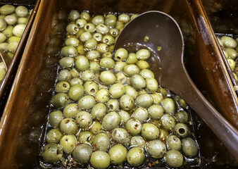 Olives in oil