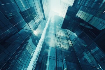 Amazing Modern Futuristic Architecture Design for a Cool Background or a Wallpaper