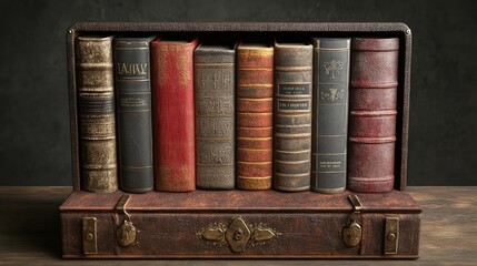 photorealistic book box set