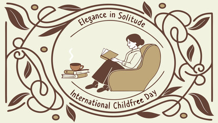 Woman in Armchair Reading Book, Elegant Pose, Brown Tones