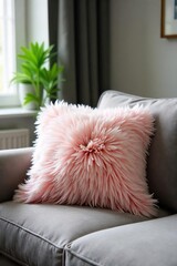 Soft, luxurious feather cushion, plump and inviting Perfect for adding comfort and style to any room Available in various sizes and colors , light, sofa