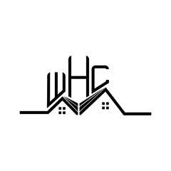 WHL Real State logo design, WHL simple and modern logo. WHL luxurious alphabet design