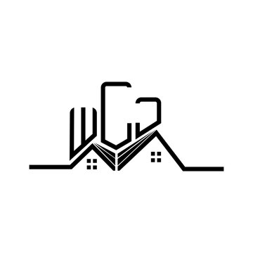 WLJ Real State logo design, WLJ simple and modern logo. WLJ luxurious alphabet design