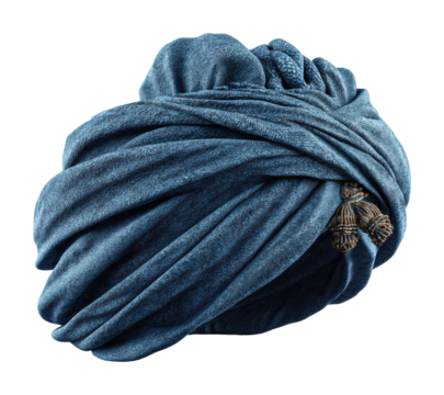 Fashion event turban style cultural heritage textile view