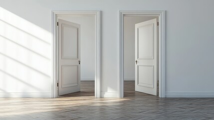 gateway opening double doors