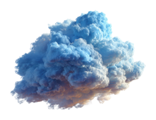 Dynamic cloud formation over serene landscape nature imagery atmospheric view