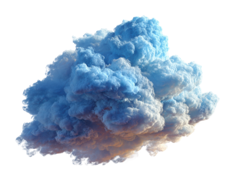 Dynamic cloud formation over serene landscape nature imagery atmospheric view