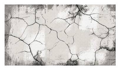 Grunge Texture Overlay in Black and White – Vector Distressed Background