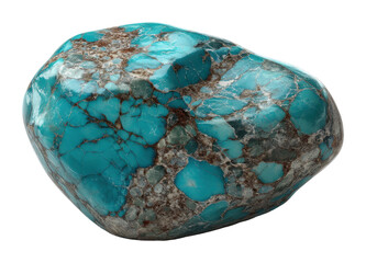 Turquoise stone display natural gemstone artistic perspective