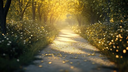 Obraz premium highway path road