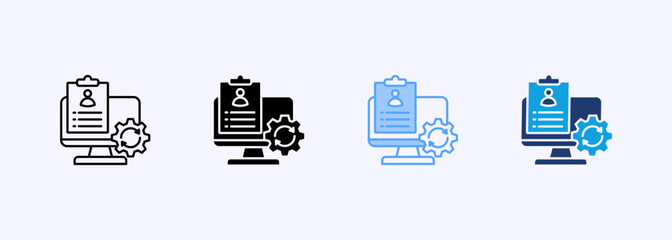 Onboarding Icon Set Multiple Style Collection