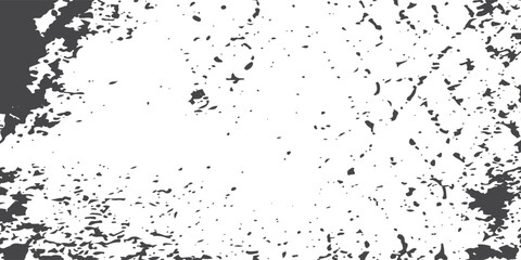 White old concrete wall grunge texture - wide banner format background with copy space for text. Grunge gray texture of chips, cracks, scratches.  modern