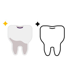Tooth vector illustration